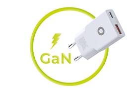Nabíječka do sítě Mobile Origin Slim 1x USB-A/1x USB-C GaN 30W bílá

 obrázek produktu 2 z 8