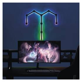 Nástěnné svítidlo EMOS GoSmart, 34 W, RGB Lines (9 ks) černé

 obrázek produktu 9 z 10