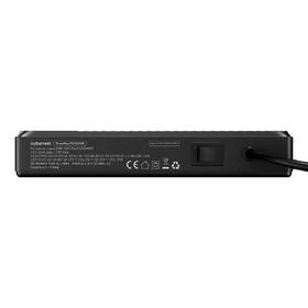 Kabel prodlužovací Cubenest SlimLine PowerStrip, 3xAC zásuvka, 2xUSB-A + 2x USB-C 33W, 1,5m černý

 obrázek produktu 4 z 7