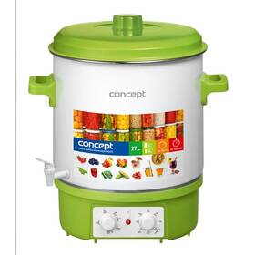 Zavařovací hrnec Concept ZH-0020 bílý/zelený

 obrázek produktu 1 z 4