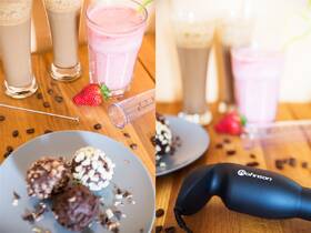 Napěňovač mléka Rohnson R-500 černá barva
