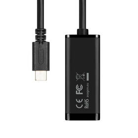 Síťová karta Axagon USB-C / RJ45 černá barva
