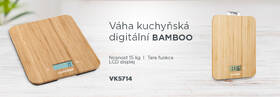 Kuchyňská váha Concept VK5714 BAMBOO, digitální, 15 kg 

 obrázek produktu 7 z 7