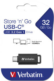 USB Flash Verbatim 32 GB USB-C 3.2 černý

 obrázek produktu 6 z 6