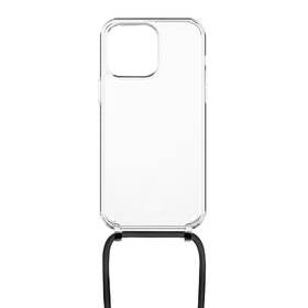 Kryt na mobil FIXED Pure Neck s černou šňůrkou na krk na Apple iPhone 14 Pro průhledný

 obrázek produktu 1 z 7