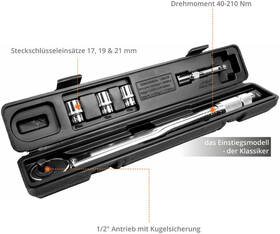 Momentový klíč Güde 1/2" (5 ks) 

 obrázek produktu 5 z 5