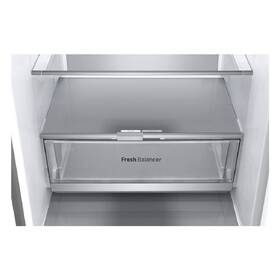 Chladnička s mrazničkou LG GBV7280BPY stříbrná barva
