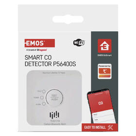 Detektor oxidu uhelnatého EMOS GoSmart TCS0101W, Wi-Fi 

 obrázek produktu 10 z 13