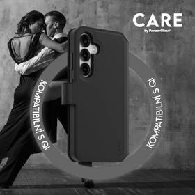 Pouzdro na mobil flipové PanzerGlass CARE Tango 2v1 Qi na Samsung Galaxy S25 černé

 obrázek produktu 9 z 11