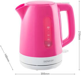 Rychlovarná konvice Sencor SWK 1028RS růžová

 obrázek produktu 2 z 10