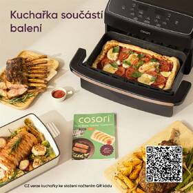 Fritéza horkovzdušná COSORI Dual Blaze Twin Fry Compact 8,6 l, keramika černá

 obrázek produktu 9 z 10