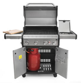 Gril zahradní plynový G21 GAH-BBQ4ALAB-SV Alabama Silver BBQ Premium Line 

 obrázek produktu 3 z 19