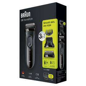 Holicí strojek Braun 3000BT černý

 obrázek produktu 7 z 7