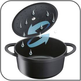 Kastrol s poklicí Tefal E2187234 

 obrázek produktu 4 z 9