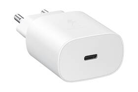 Nabíječka do sítě Samsung USB-C, 25W, bez kabelu bílá

 obrázek produktu 1 z 2