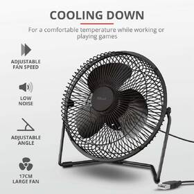 Ventilátor Trust Blaze USB černý

 obrázek produktu 4 z 10