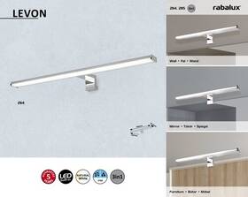 Nástěnné svítidlo Rabalux Levon 2114 chrom

 obrázek produktu 3 z 5