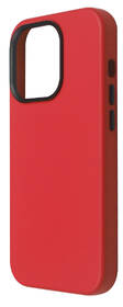 Kryt na mobil RhinoTech MAGcase Eco s podporou MagSafe na Apple iPhone 14 červená barva
