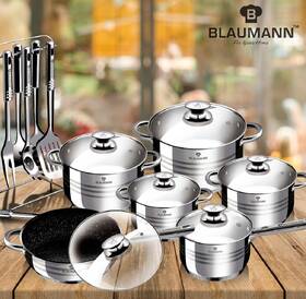 Sada hrnců Blaumann Jumbo Gourmet line BL-3167, 12 ks nerez

 obrázek produktu 4 z 5