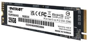 SSD Patriot P320 256GB NVMe 

 obrázek produktu 1 z 3