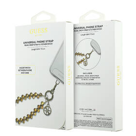 Poutko Guess Crystals 4G Charm zlaté

 obrázek produktu 3 z 3