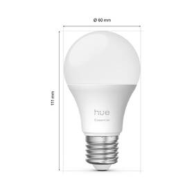 Startovací sada Philips Essential Bluetooth, 8 W, E27, White and Color Ambiance (3 ks) + Bridge kit 

 obrázek produktu 2 z 9