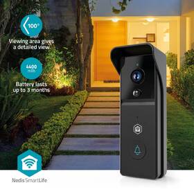 Videozvonek Nedis SmartLife WIFICDP21BK černý

 obrázek produktu 12 z 17
