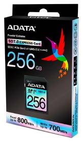Paměťová karta ADATA Premier Extreme SDXC 256GB, SD7.0, UHS-I (800R/700W) černá

 obrázek produktu 3 z 3
