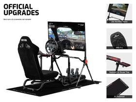 Závodní kokpit Next Level Racing RC FOLDABLE Simulator Cockpit černý

 obrázek produktu 3 z 7