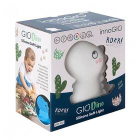 Dětská LED lampička InnoGIO DINO bílá

 obrázek produktu 4 z 6