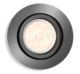 Vestavné svítidlo Philips Donegal, kruh, GU10 šedé

 obrázek produktu 1 z 2