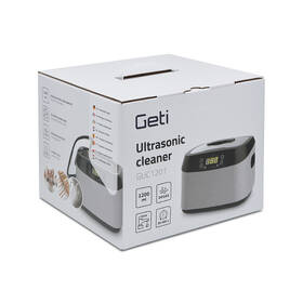 Ultrazvuková čistička Geti GUC1201 černá/šedá

 obrázek produktu 9 z 9