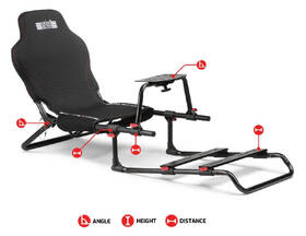 Závodní kokpit Next Level Racing GT LITE Junior černý

 obrázek produktu 6 z 9