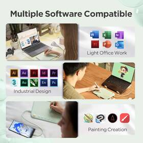 Grafický tablet UGEE Q6 mentolový

 obrázek produktu 6 z 8