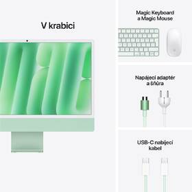 Počítač All In One Apple 24" M6 10×CPU 10×GPU, 16 GB, 256 GB - zelený CZ 

 obrázek produktu 7 z 7