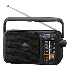 Radiopřijímač Panasonic RF-2400DEG-K černá barva
