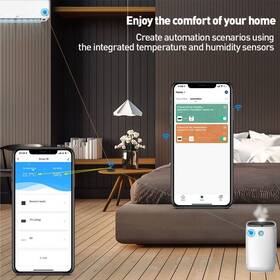Ovladač Tellur WiFi Smart sada pro IR dálkové ovládání, snímač teploty a vlhkosti, USB-C 

 obrázek produktu 8 z 9