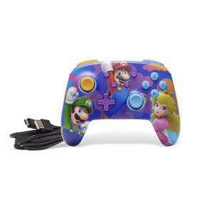Gamepad PowerA Enhanced Wireless Controller na Nintendo Switch - Super Mario Color Splash Heroes 

 obrázek produktu 4 z 5