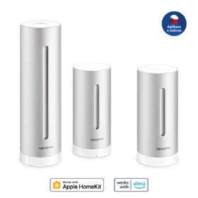 Meteorologická stanice Netatmo Smart Home Weather Station + Indoor Module stříbrná

 obrázek produktu 2 z 8