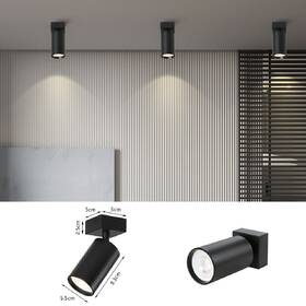 Bodové svítidlo IMMAX NEO PUNTO-1 SMART, Zigbee 3.0, TUYA černé

 obrázek produktu 6 z 8