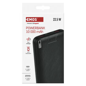 Powerbanka EMOS AlphaQ3, 22,5W, 10000 mAh černá

 obrázek produktu 11 z 14