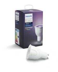 Žárovka LED Philips 6,5W, GU10, White and Color Ambiance 

 obrázek produktu 3 z 3