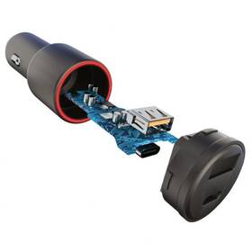 Adaptér do auta Forever Core, 1x USB QC 3.0, 1x USB-C PD 36W černý

 obrázek produktu 1 z 3