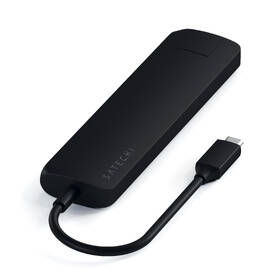 USB Hub Satechi USB-C Slim Multiport (1xHDMI 4K,2x USB 3.0, USB-C, Micro SD, SD, RJ45) černý

 obrázek produktu 2 z 8