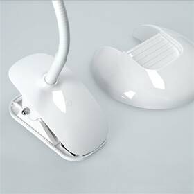Stolní LED lampička Solight WO42 2v1, podstavec i klip, 5W 4000K, 3 barevné kryty 

 obrázek produktu 8 z 9