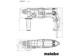 Kladivo Metabo KHE 2645 601710500 

 obrázek produktu 3 z 4