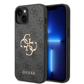Kryt na mobil Guess 4G Metal Logo na Apple iPhone 15 šedý

 obrázek produktu 3 z 4