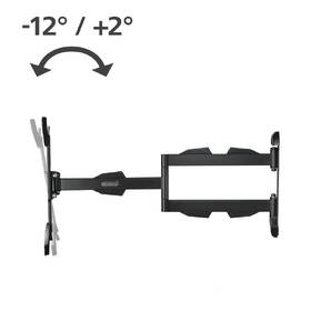 Držák TV Hama pohyblivý, pro úhlopříčky 32"-65", nosnost 25 kg černý

 obrázek produktu 8 z 16