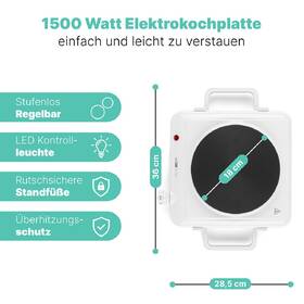 Vařič elektrický Clatronic EKP 3582 bílý

 obrázek produktu 7 z 12