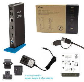 Dokovací stanice i-tec USB 3.0/USB-C Dual HDMI Docking Station 

 obrázek produktu 5 z 8